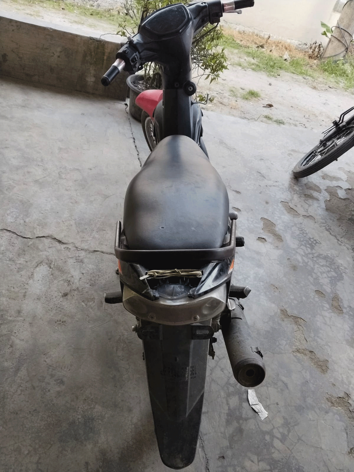 Kecelakaan Maut di Perbaungan, Seorang Pengendara Sepeda Motor Meninggal Dunia di TKP 1 Motor yang terlibat kecelakaan lalu lintas