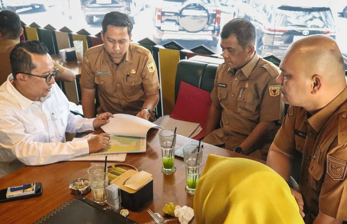 Bupati Eka Putra dan jajaran. (Prokopim Setda Tanah Datar)
