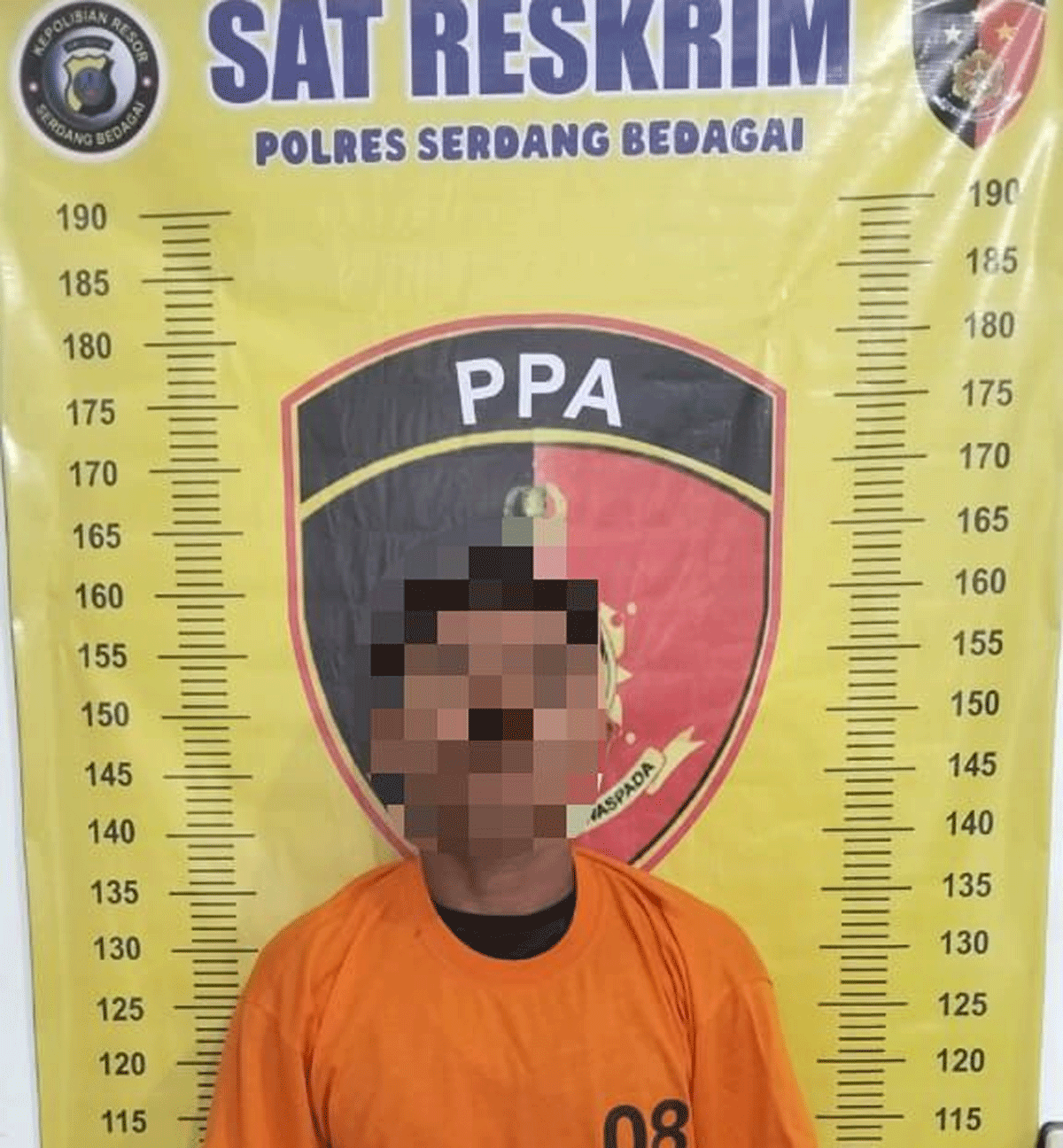 Sempat Buron, Polres Sergai Berhasil Amankan Pelaku Pencabulan Anak di Sergai Saat Lansir Sawit 2 Terduga pelaku yang diamankan polisi