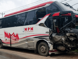 Bus MPM Kecelakaan di Banyuasin, Tak Ada Korban Jiwa