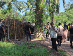 Satuan Reserse Narkoba Polres Sergai Bersama Unsur Kecamatan Gerebek Sarang Narkoba di Dolok Masihul