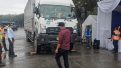 Truk Kelebihan Muatan di Tol Medan-Tebing Tinggi Ditertibkan
