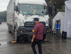 Truk Kelebihan Muatan di Tol Medan-Tebing Tinggi Ditertibkan