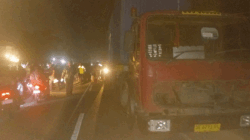 Laka Lantas Maut di Jalinsum Sei Rampah, Tabrak Truk Parkir, Seorang Remaja Tewas