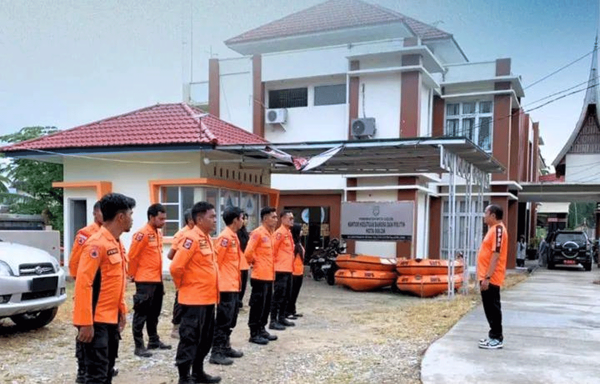 Personel BPBD Kota Solok