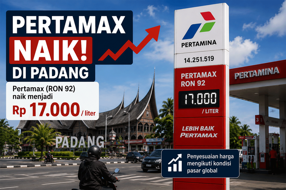 Info untuk Mas Bahlil Ganteng, Pengguna Pertamax di Padang Pindah ke Pertalite, Siap-siap APBN Tambah Jebol 1 Ilustrasi Pertamax naik di Padang
