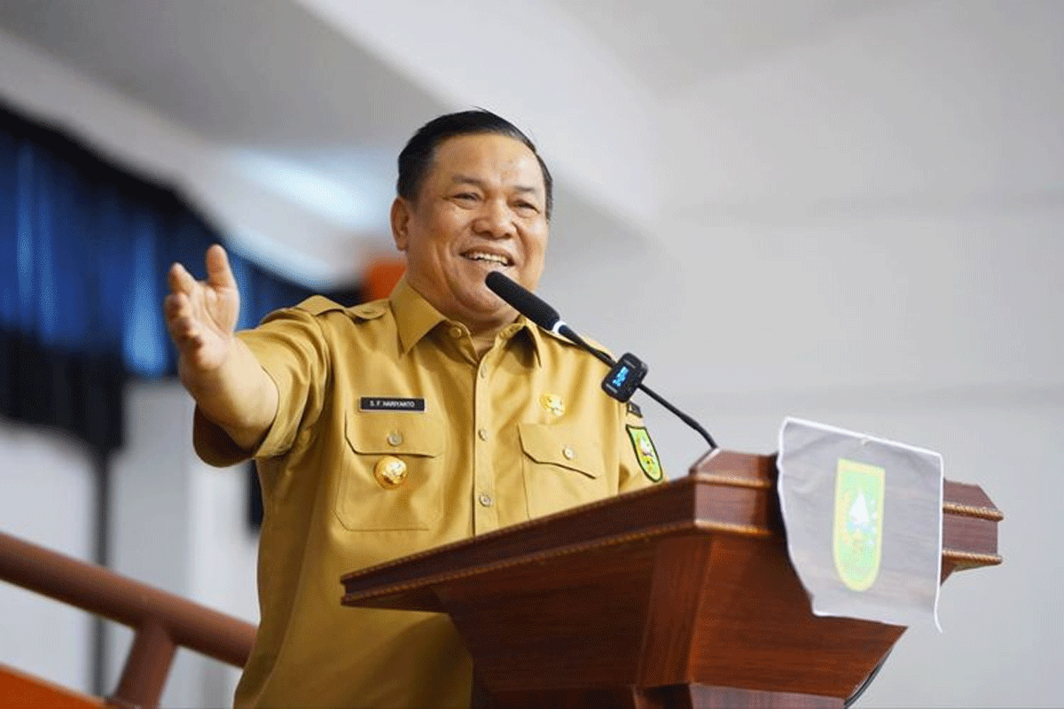 Pelaksana Tugas Gubernur Riau, SF Hariyanto. (kompas.com)