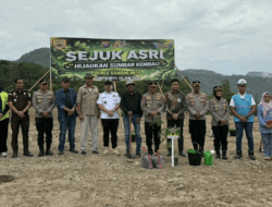 Reklamasi Lahan Pascatambang, Polda Sumbar Ubah Lahan Kritis Menjadi Produktif
