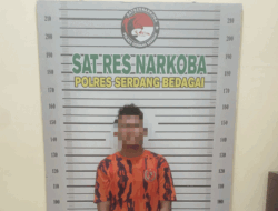 Polres Sergai Gerebek Sarang Narkoba di Perbaungan, Seorang Pengedar Diamankan