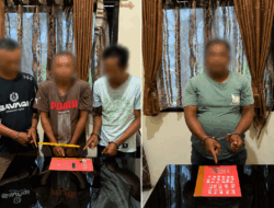 Sabu Dikubur di Ladang Jagung, Satresnarkoba Polres 50 Kota Amankan Empat Pria