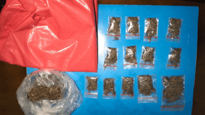 Satres Narkoba Polres Sergai Tangkap Pengedar Ganja di Sei Bamban 9 Barang bukti yang diamankan polisi