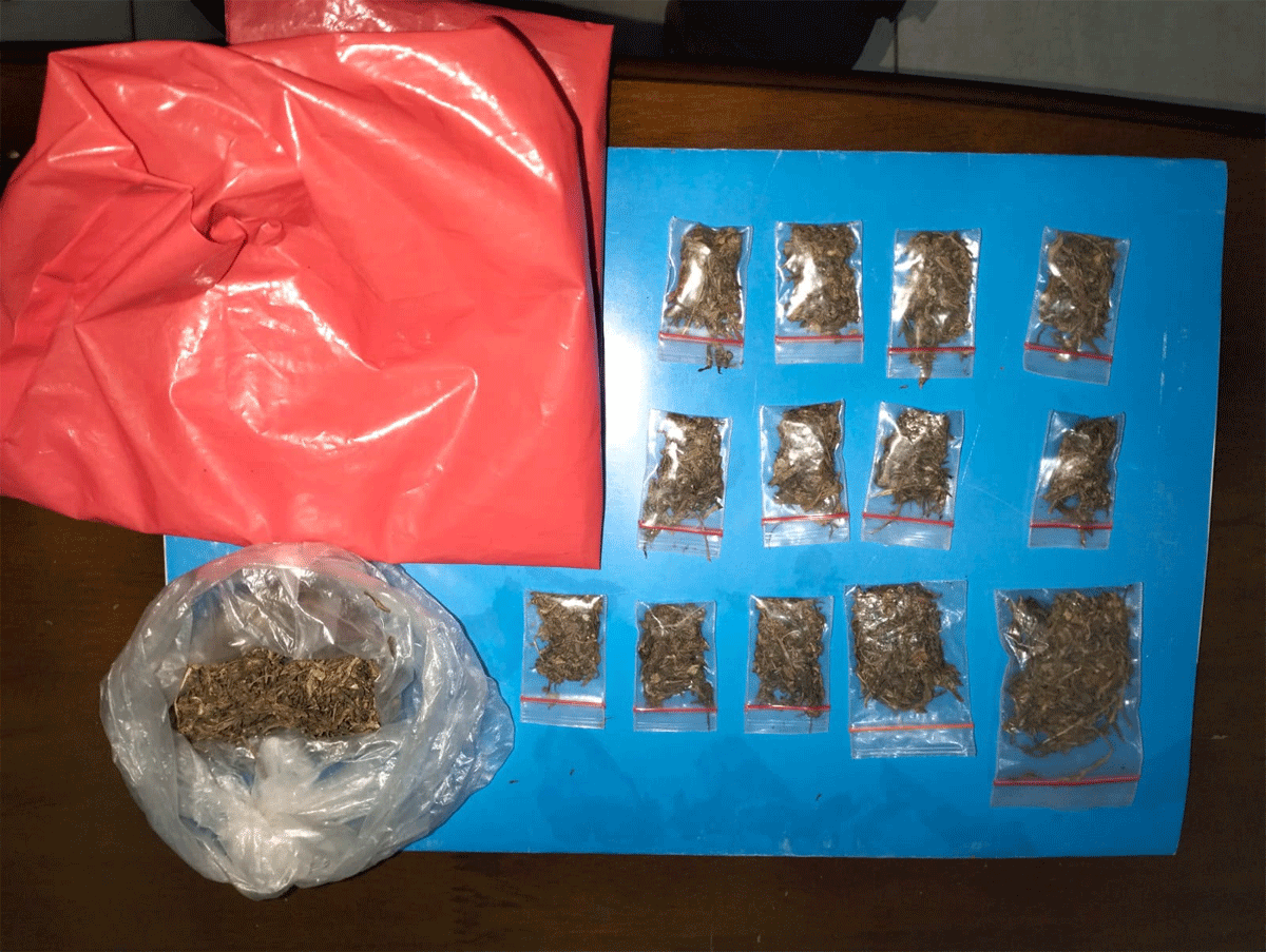 Barang bukti yang diamankan polisi