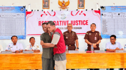 Anak Minta Maaf, Ayah Memaafkan, Anak dan Ayah Berdamai di Kejaksaan