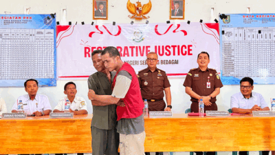 Anak Minta Maaf, Ayah Memaafkan, Anak dan Ayah Berdamai di Kejaksaan