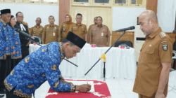 Bupati Bungo Lantik 56 Kepala Sekolah, Ini Nama-namanya
