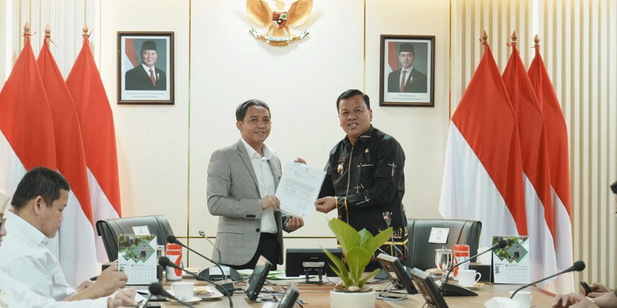 Pertemuan Bupati Kuansing dengan Menteri Kehutanan di Jakarta