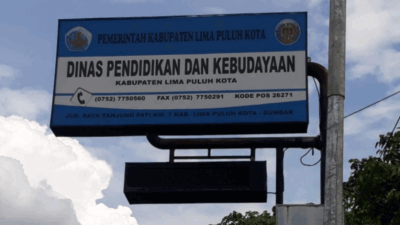 Pengadaan Komputer di Dinas Pendidikan dan Kebudayaan Limapuluh Kota Disigi Polisi 8 dikbud