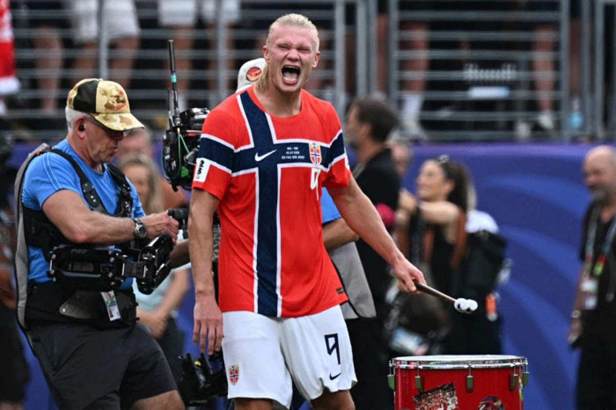Norwegia Kontra Inggris Dini Hari Nanti, Ayo Haaland 1 Erling Haaland