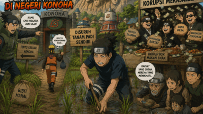 Malangnya Hidup di Konoha, Bilang Beras Mahal Disuruh Tanam Sendiri, Bilang Masa Depan Negara Suram Disuruh Kabur