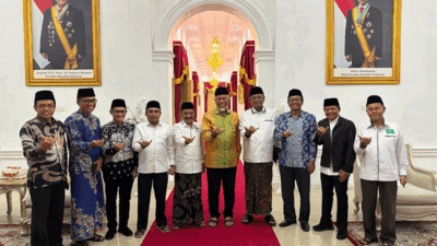 Foto bersama usai pertemuan. (Biro Adpim)