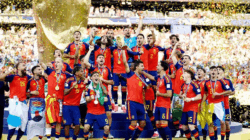 Segini Hadiah yang Diterima Peraih Juara Piala Dunia, Spanyol Dapat Ekstra Bonus 4 Pemain Spanyol selebrasi usai juara.