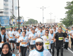 Gaungkan Gerakan Lawan Karhutla, 15.080 Pelari Ramaikan Riau Bhayangkara Run 2026