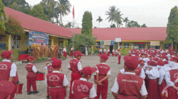 Begini Cara UPT SDN 04 Bariang Rao-Rao Sambut Siswa Baru, Kepala Sekolah Sampaikan Pesan Penting