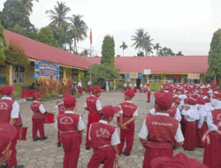 Begini Cara UPT SDN 04 Bariang Rao-Rao Sambut Siswa Baru, Kepala Sekolah Sampaikan Pesan Penting