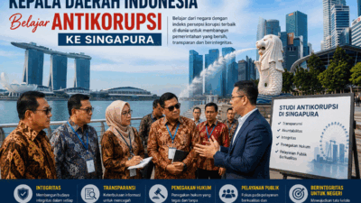 Bersama Kepala Daerah Lainnya, Bupati Kerinci dan Bupati Muaro Jambi Akan Belajar Antikorupsi ke Singapura