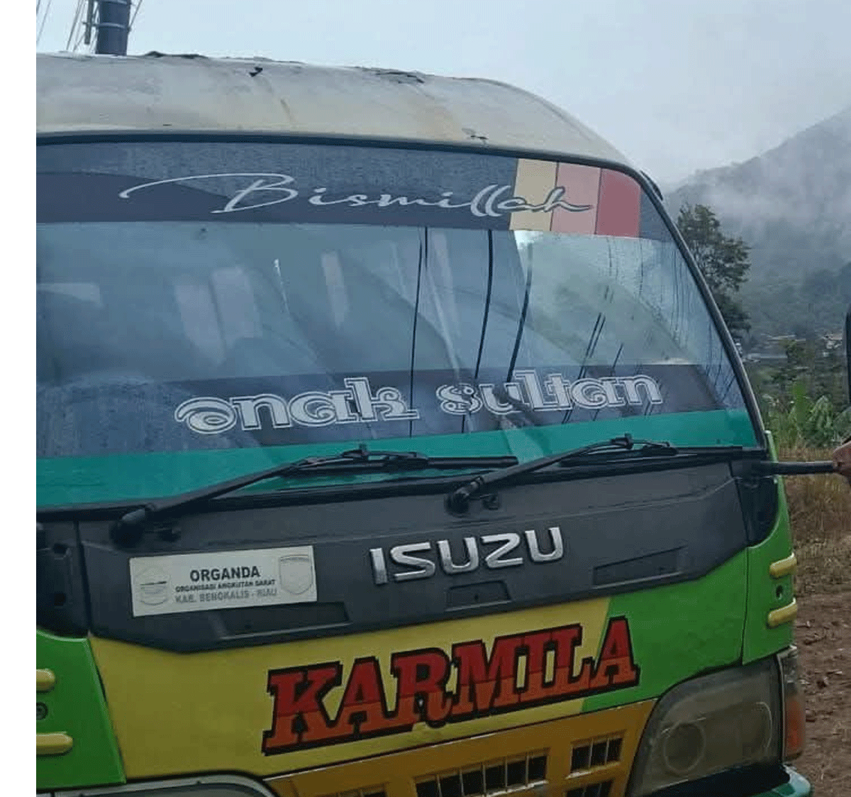 Barang bukti yang diamankan polisi.