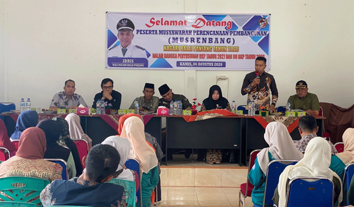 Musrenbang Nagari Balai Panjang