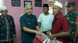 Kebakaran Hebat Hanguskan 10 Rumah di Bungo, Bupati Dedy Putra Antar Bantuan untuk Korban