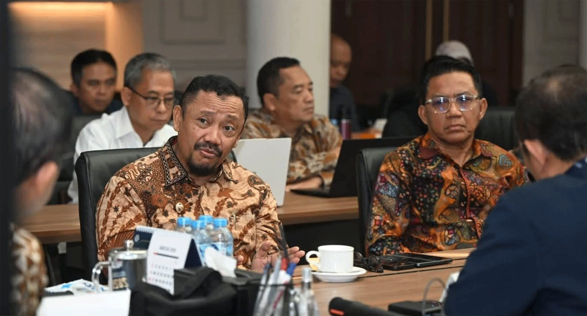 Bupati Buton Tengah, Dr. Azhari melakukan audiensi dengan Menteri Transmigrasi, Muh. Iftitah Sulaiman Suryanagara di Jakarta, Sabtu (1/8/2026).