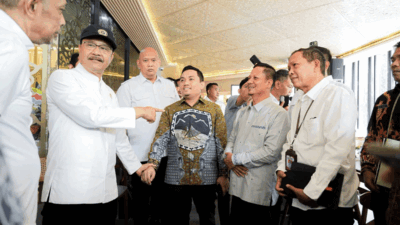 Pertemuan dengan Mensos di Jakarta