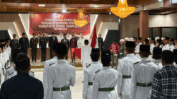 Kukuhkan Paskibraka Kabupaten  Bungo, Ini Pesan Bupati Dedy Putra