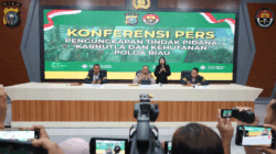 Jumpa pers Polda Riau