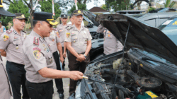 Bukan Cuma Kaca Pecah, Kapolres Sergai Temukan Mobil Dinas Pakai Ban Gundul