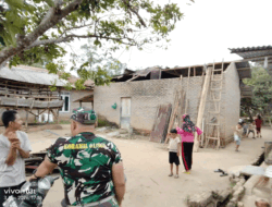 Tak Ada Korban Jiwa, 10 Rumah Rusak di Terjang Angin Puting Beliung di Serdang Bedagai
