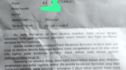 Surat Pajak Diselipkan di Motor Warga, Samsat Payakumbuh Mulai Sisir Penunggak?