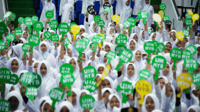 Bupati Eka Putra: Mahasiswa Baru UIN Mahmud Yunus Harus Kuasai Teknologi dan Genggam Masa Depan 11 Pembukaan Pengenalan Budaya Akademik dan Kemahasiswaan (PBAK) Universitas Islam Negeri (UIN) Mahmud Yunus Batusangkar 2026 di Auditorium Kampus 2 UIN Mahmud Yunus Batusangkar, Selasa (26/8/2026). (Prokopim)