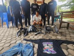 Gerak Cepat Polsek Sei Rampah Ringkus Terduga Pelaku Curanmor di Alun-Alun Sergai, Onderdil Motor Disita