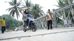 Jembatan Lama Hanyut, Jembatan Bailey di Lintau Buo Kini Berdiri Kokoh, Akses Warga Kembali Lancar