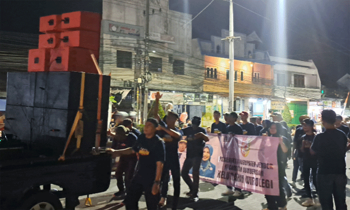 Peserta Tajemtra yang membawa Sound System, Sabtu (5/9/2026). (Foto: Fathur Rozi)
