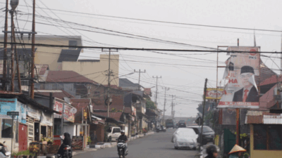 Kabut asap di Padang Panjang. (Kominfo)