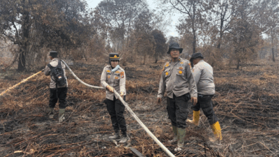 Tujuh Hari Berjibaku, Karhutla 30 Hektare di Siak Akhirnya Berhasil Dipadamkan 8 Karhutla di Dayun Siak berhasil dipadamkan. (riau.go.id)