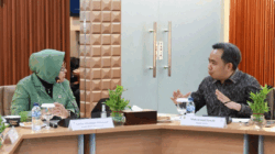 Bupati Jember, Muhammad Fawait, saat audiensi dengan Kepala BPS RI, Amalia Adininggar Widyasanti, di Jakarta, Kamis (29/10/2026). (Foto: Diskominfo Jember)