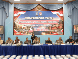 Indonesia Benar-benar Darurat Narkoba, Polda Riau Gagalkan Peredaran 34,9 Kilogram Sabu