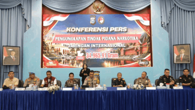 Jumpa pers Polda Riau